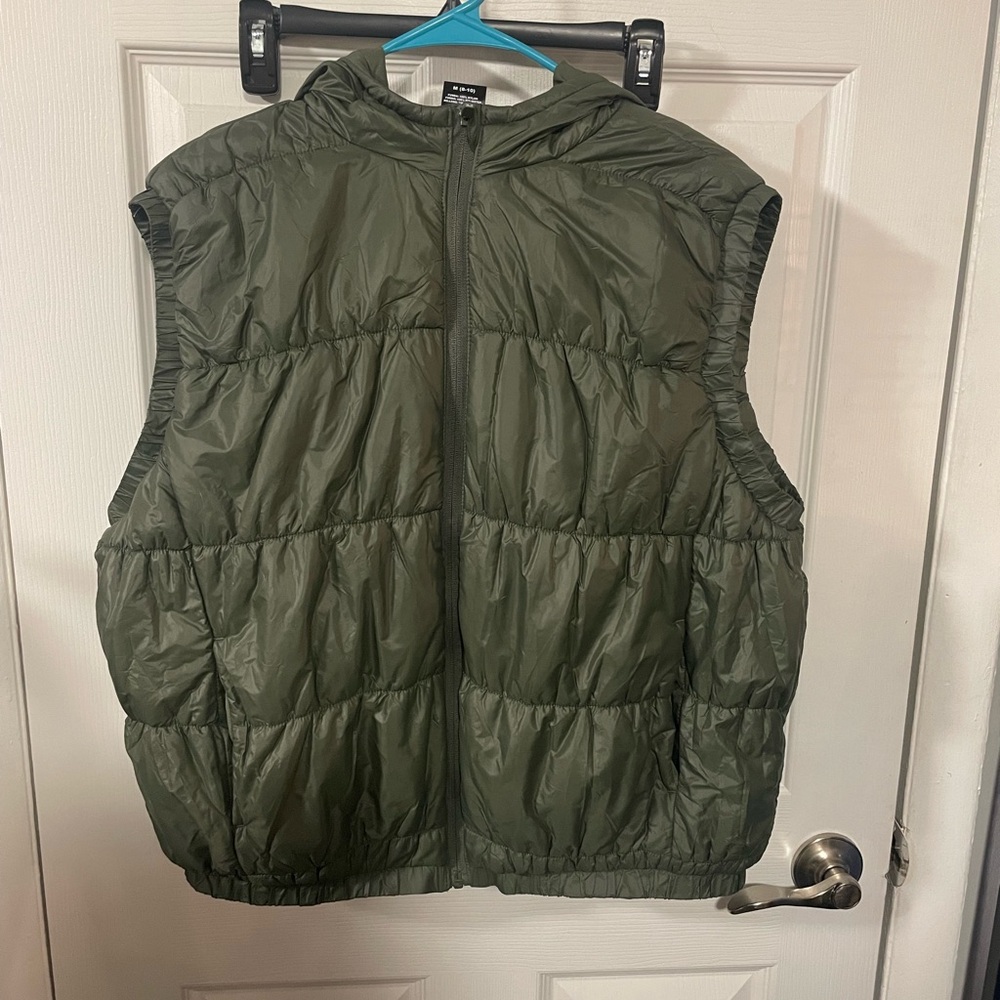 Avia Olive Puffer Vest